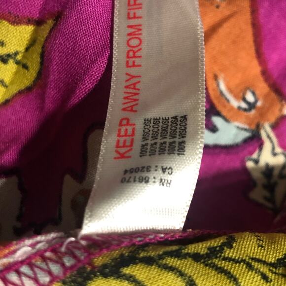 Anthropologie Drama Beach Midi Dress Multicolor Size L - Picture 10 of 15